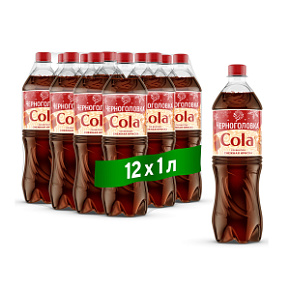 ЧЕРНОГОЛОВКА Кола Снежная Ириска 1 л, ПЭТ